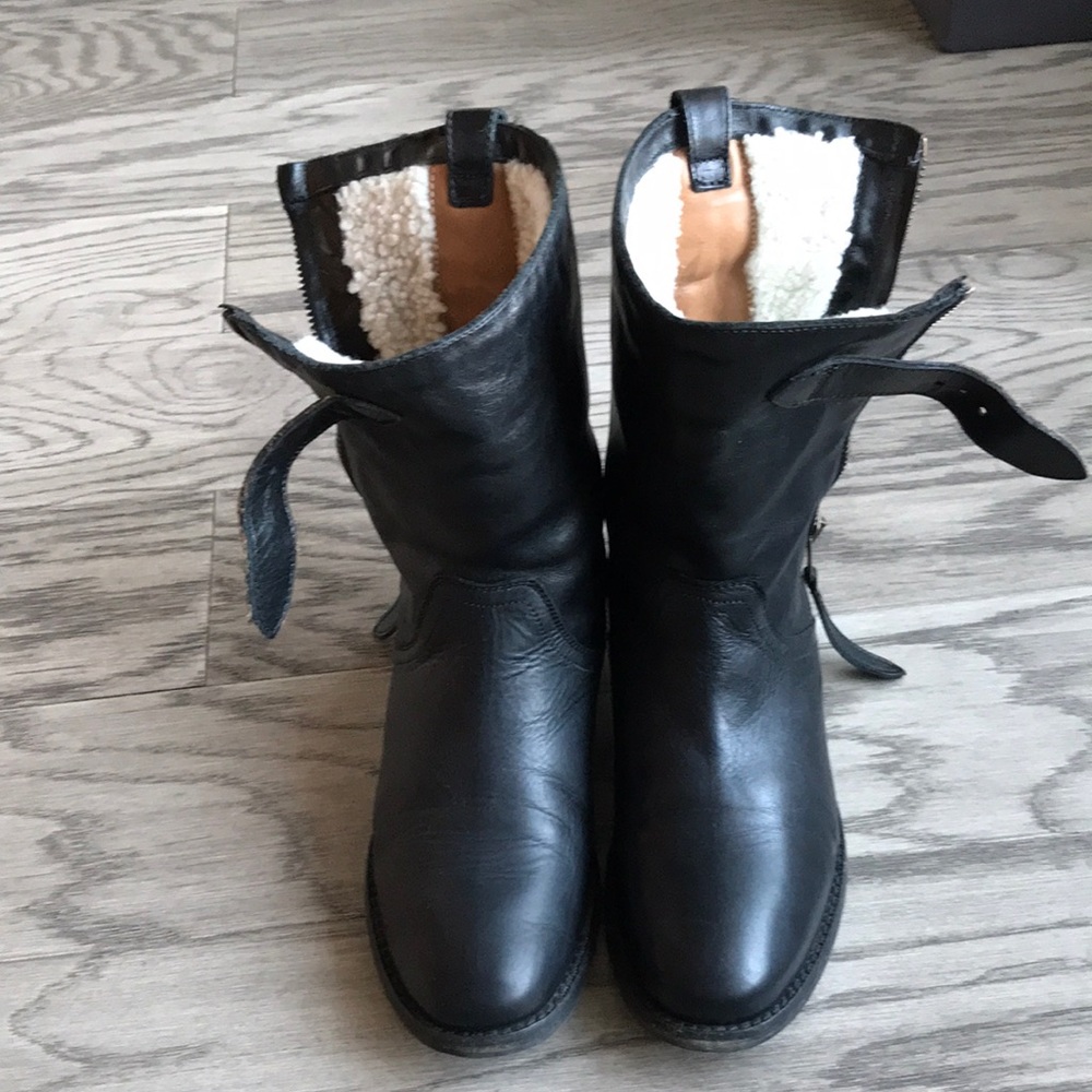 Burberry half calf boots size 36.5, US6.5